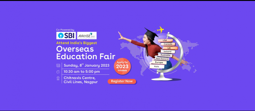 India’s Biggest Overseas Education Fair – 8th Jan 2023